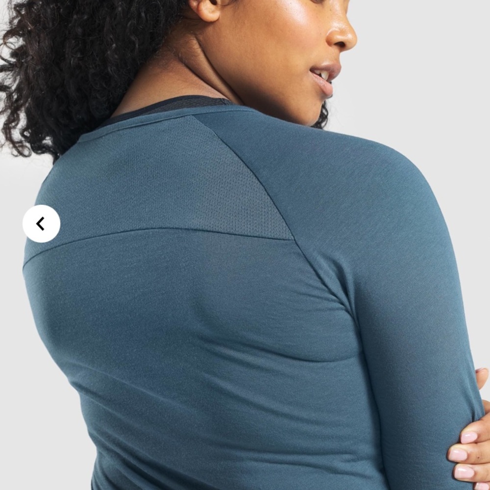 Gym shark training long sleeve top